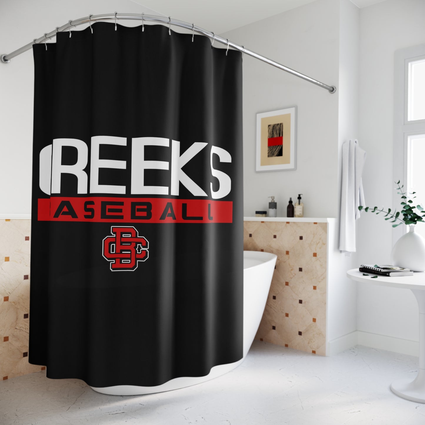 Shower Curtains Creeks Baseball Club - CBC