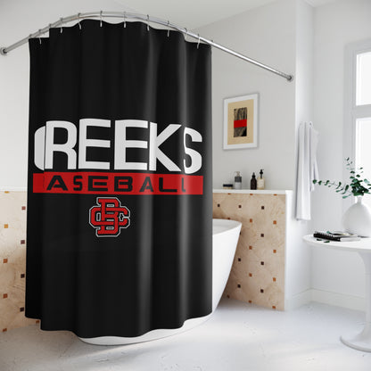 Shower Curtains Creeks Baseball Club - CBC