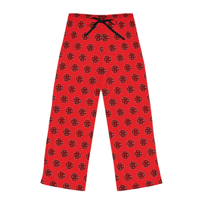 Women's Pajama Pants (AOP) Creeks Baseball Club - CBC