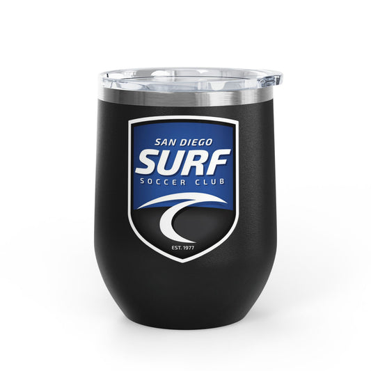 Wine Tumbler, 12oz San Diego Surf Soccer