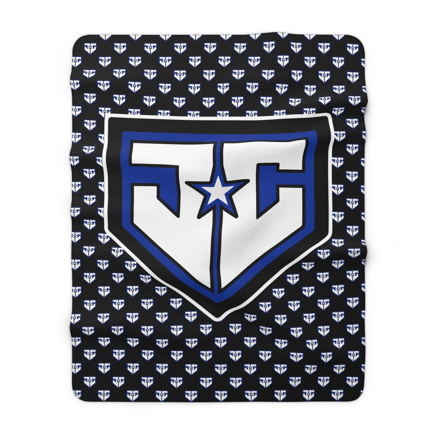 Sherpa Fleece Blanket JCB