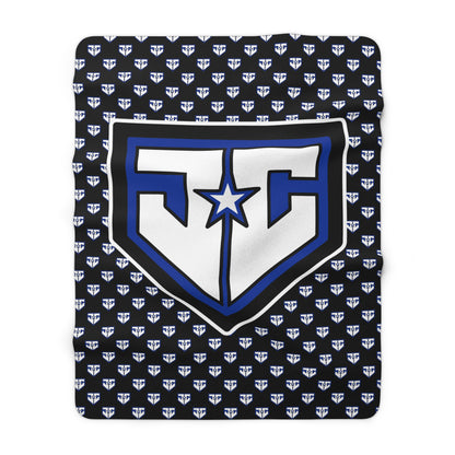 Sherpa Fleece Blanket JCB