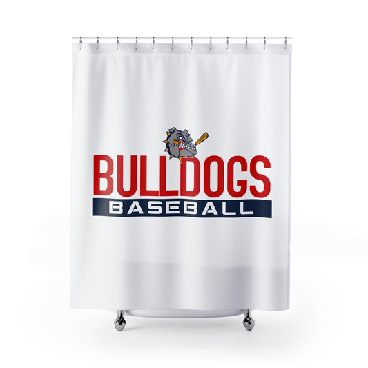 Shower Curtains Bloomingdale Bulldogs Baseball
