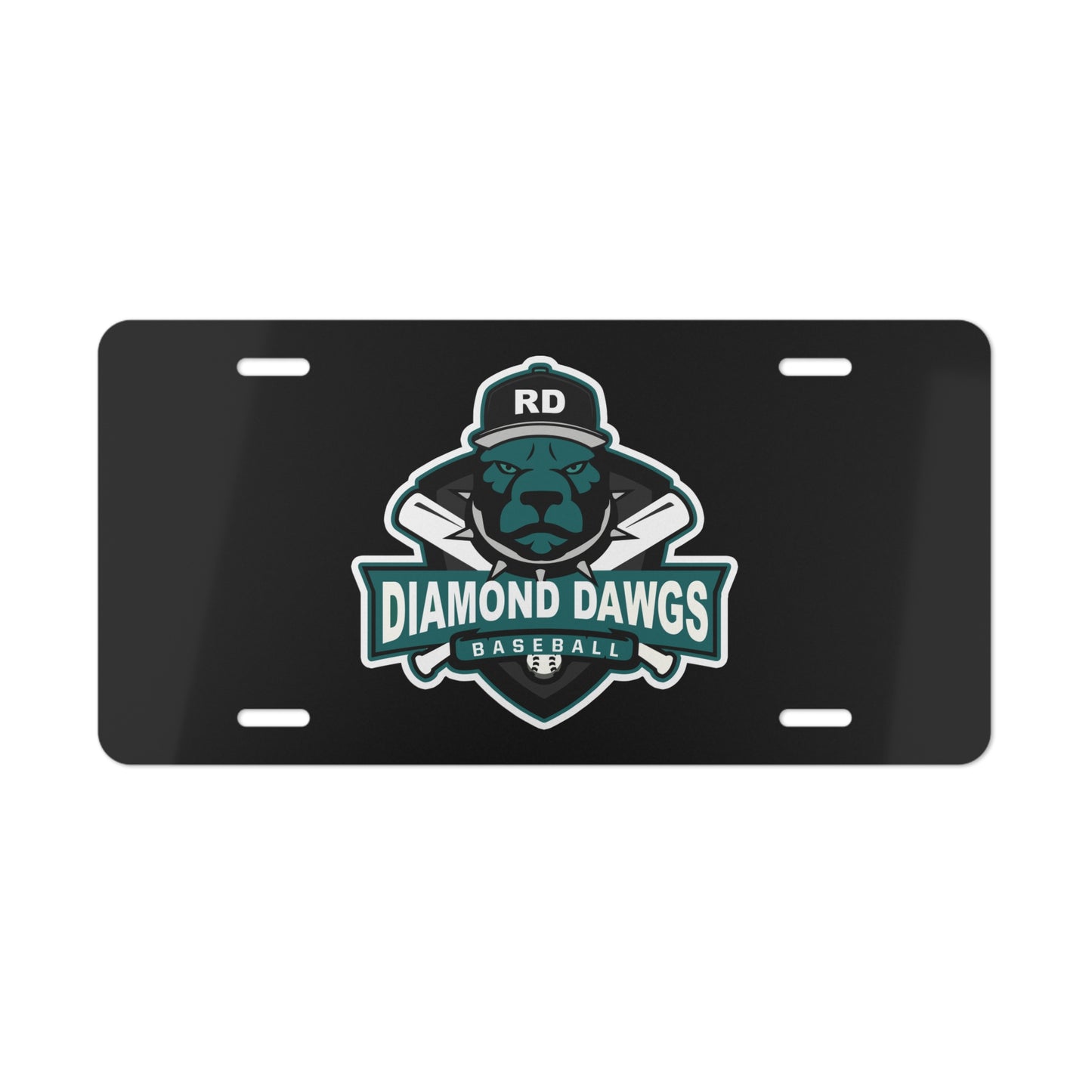 Vanity Plate Diamond Dawgs Baseball