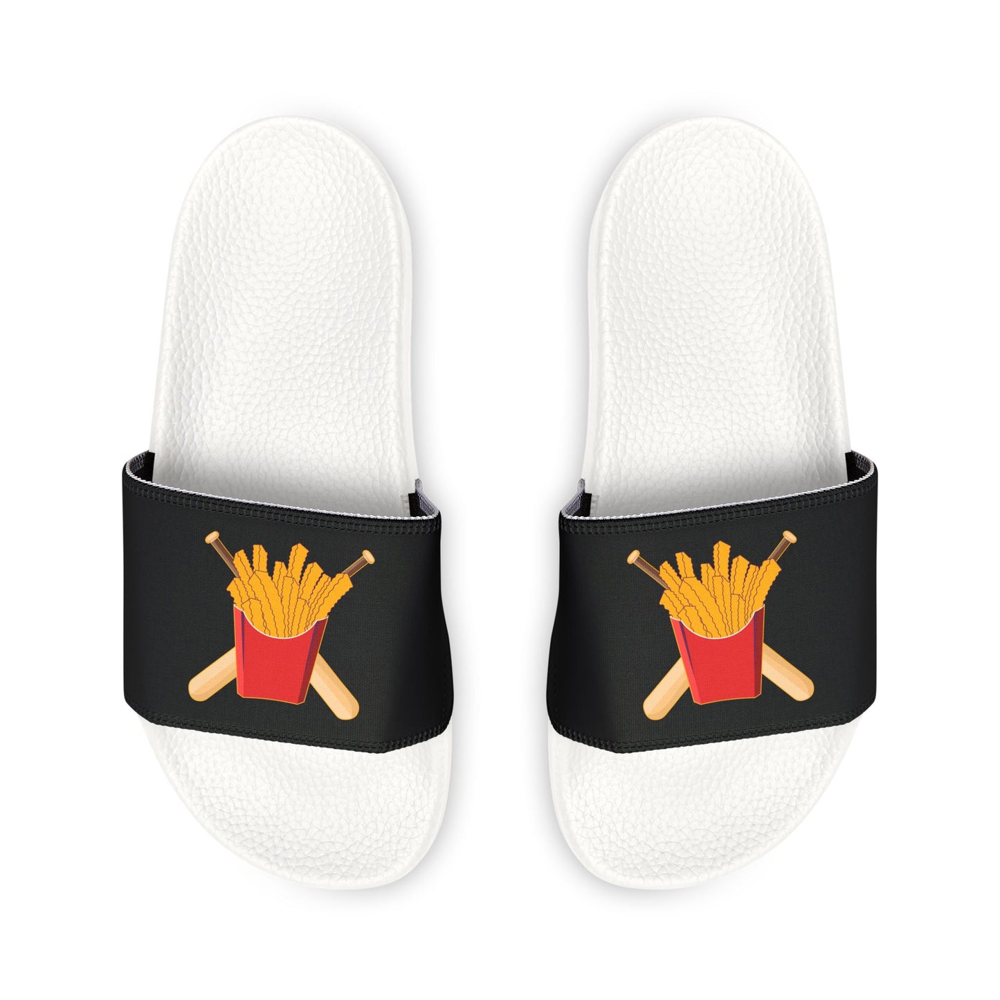 Youth Removable-Strap Sandals Team Rally Fries
