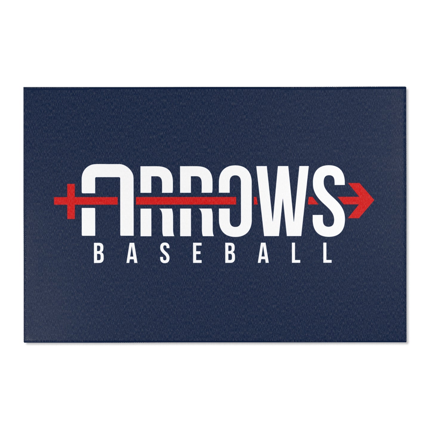 Area Rugs  Arrows Baseball