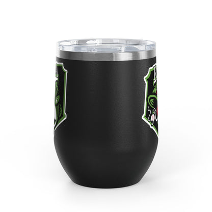 Wine Tumbler, 12oz RBA Stripers Baseball