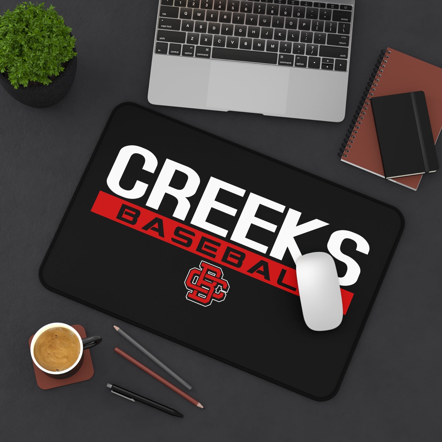 Desk Mat Creeks Baseball Club - CBC