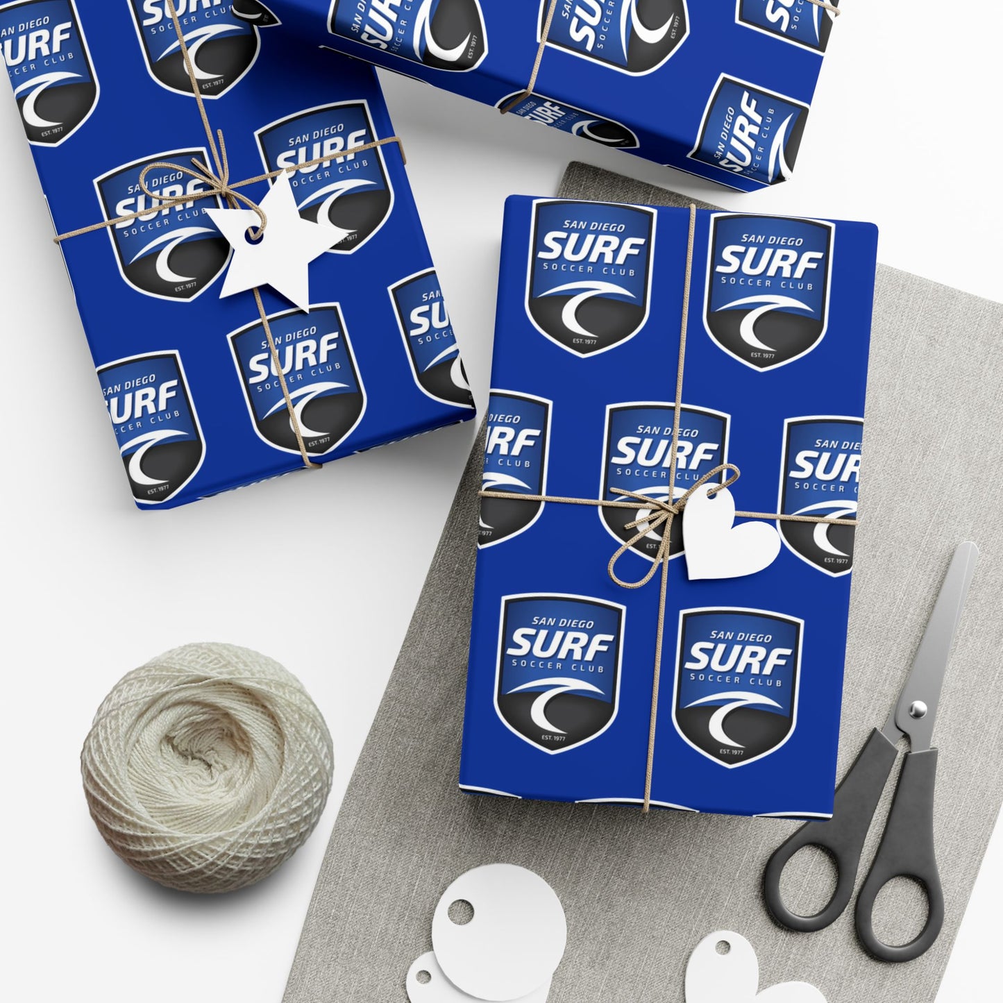 Gift Wrap Papers San Diego Surf Soccer