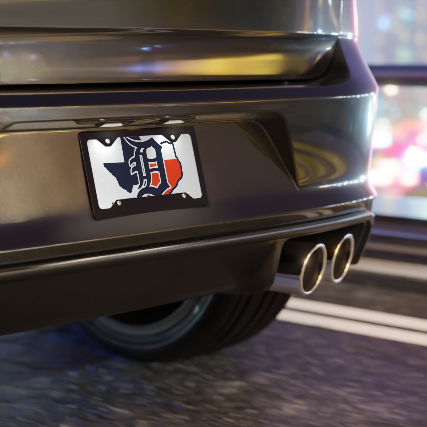 Vanity Plate Dallas Tigers Baseball