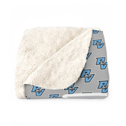 PVAA Sharks Sherpa Fleece Blanket