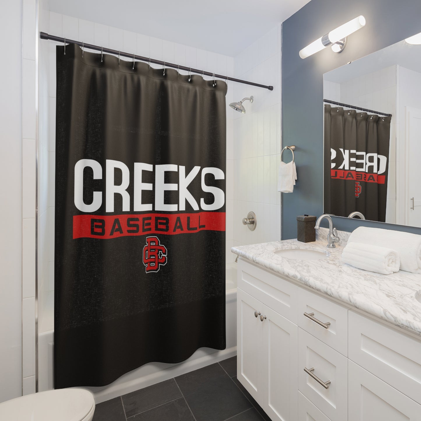 Shower Curtains Creeks Baseball Club - CBC