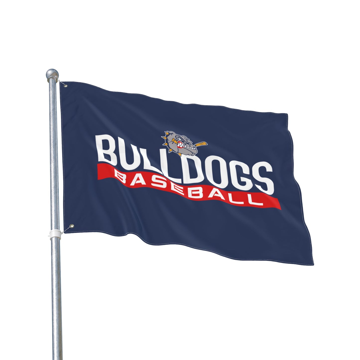 Double Sided Flag Bloomingdale Bulldogs Baseball