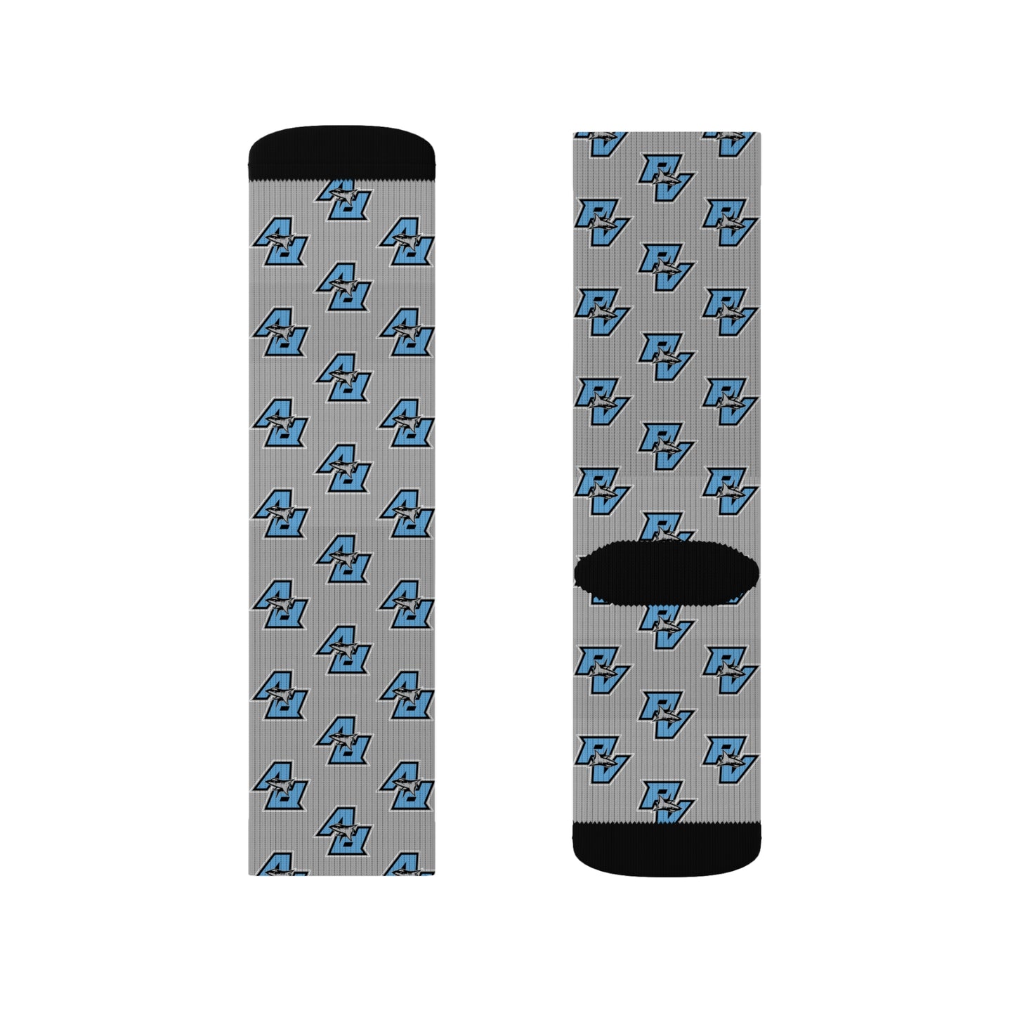 PVAA Sharks Sublimation Socks