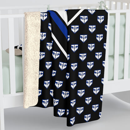 Sherpa Fleece Blanket JCB