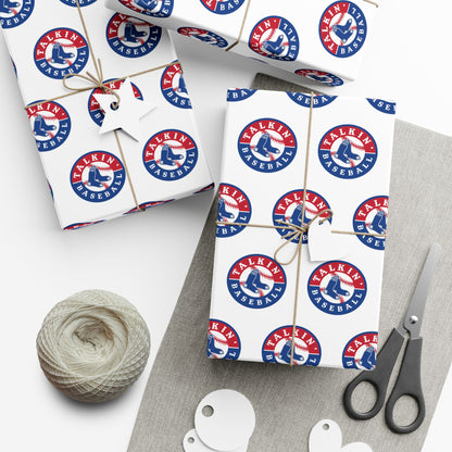 Gift Wrap Papers - Talkin' Baseball