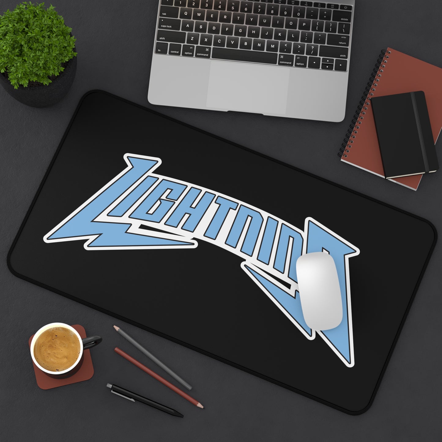 Lightning Baseball - Desk Mat