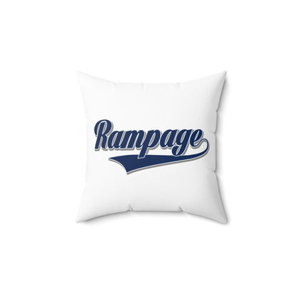 Spun Polyester Square Pillow Mississippi Rampage
