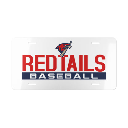 Vanity Plate MSA Redtails Baseball