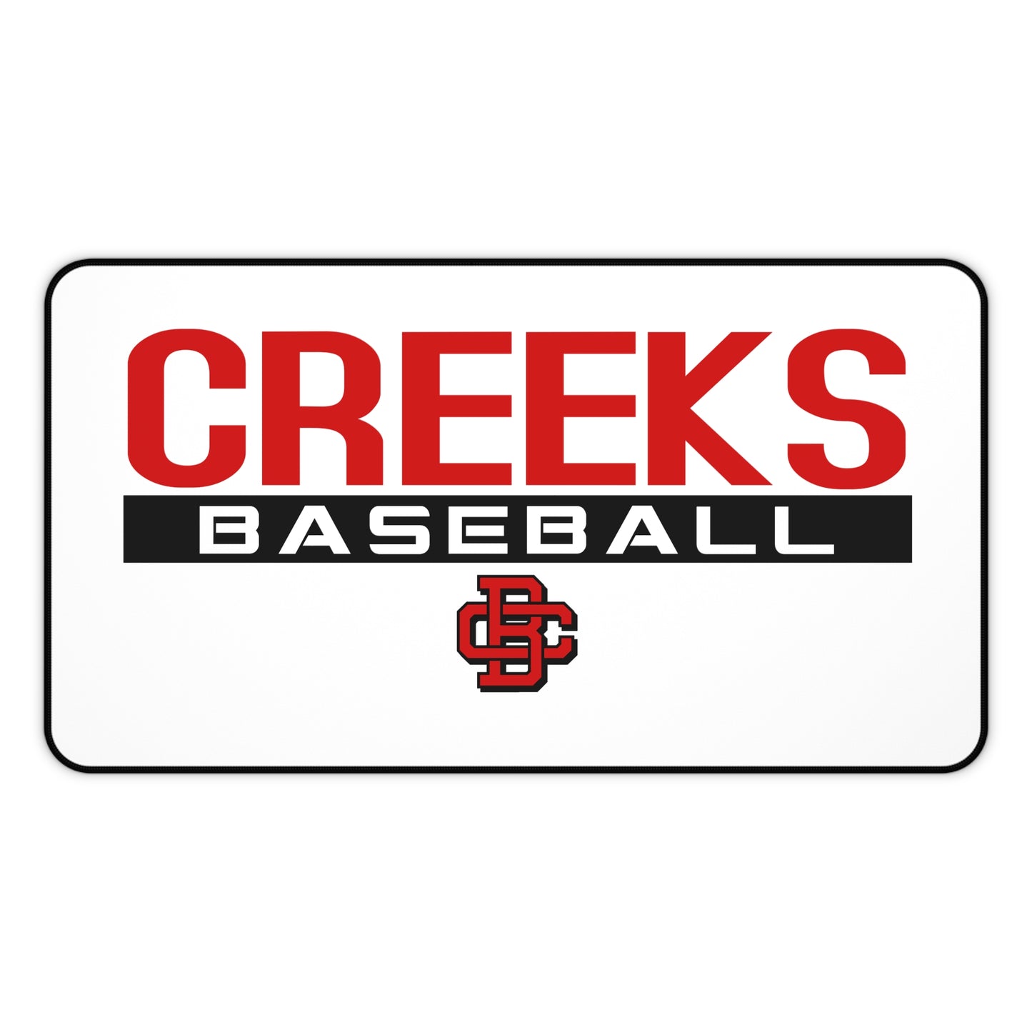Desk Mat Creeks Baseball Club - CBC
