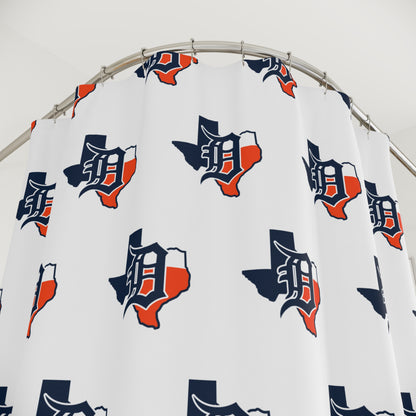 Shower Curtains Dallas Tigers Baseball