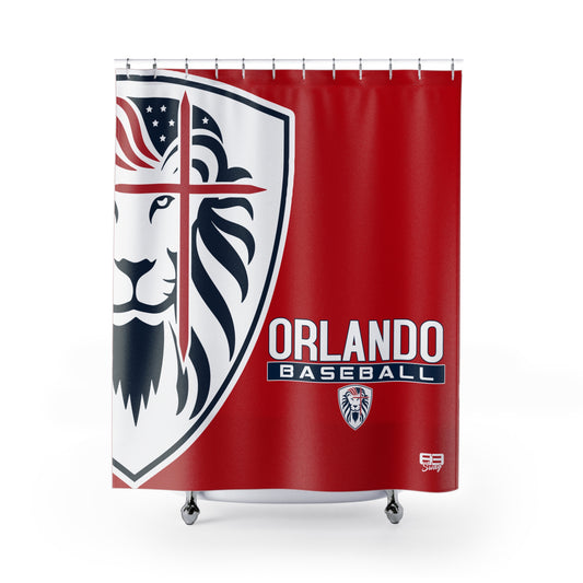 Shower Curtains Orlando Lions Baseball