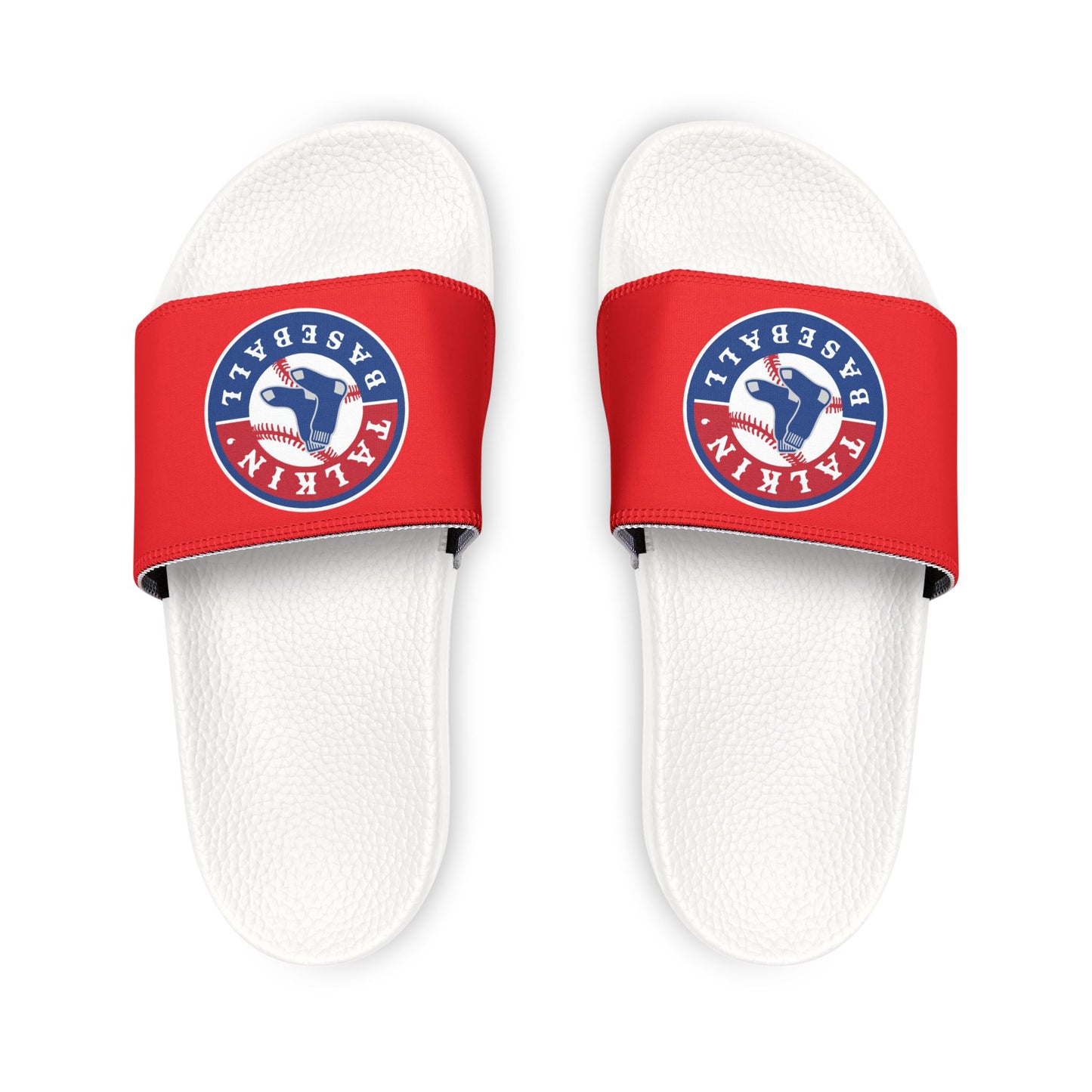 Youth Removable-Strap Sandals Talkin' Baseball
