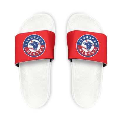 Youth Removable-Strap Sandals Talkin' Baseball