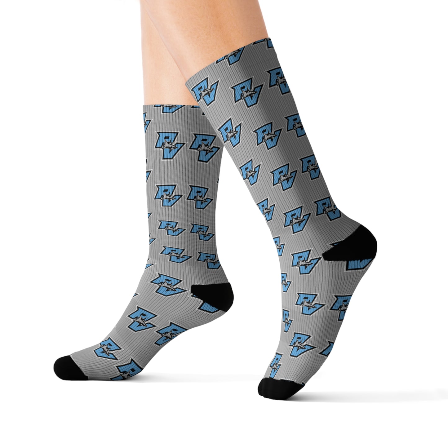 PVAA Sharks Sublimation Socks
