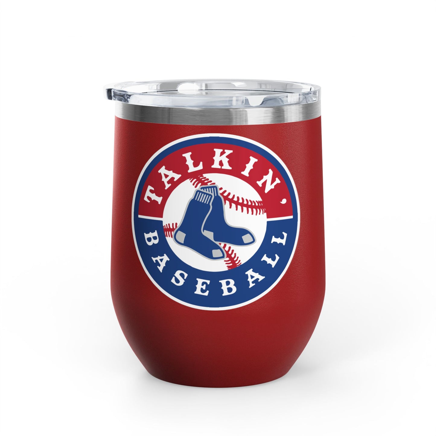 Wine Tumbler, 12oz Talkin' Baseball