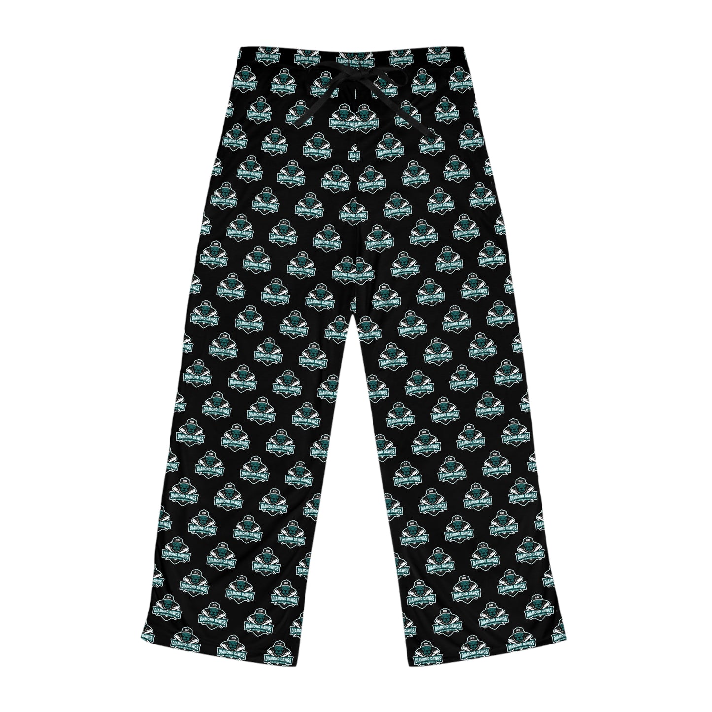 Women's Pajama Pants (AOP) Diamond Dawgs Baseball
