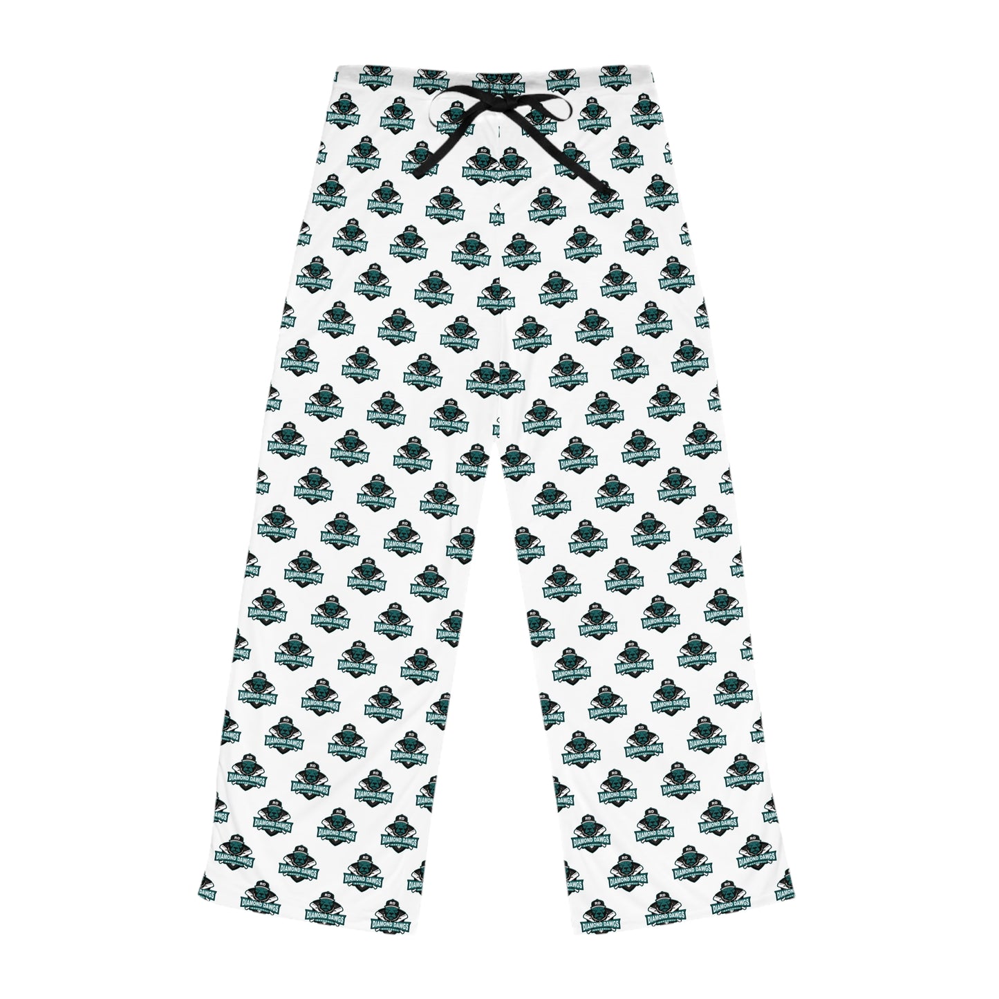 Women's Pajama Pants (AOP) Diamond Dawgs Baseball