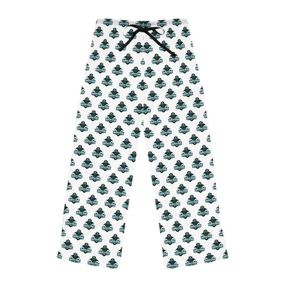 Women's Pajama Pants (AOP) Diamond Dawgs Baseball