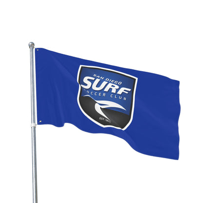 Double Sided Flag San Diego Surf Soccer