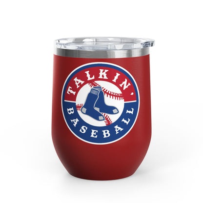 Wine Tumbler, 12oz Talkin' Baseball
