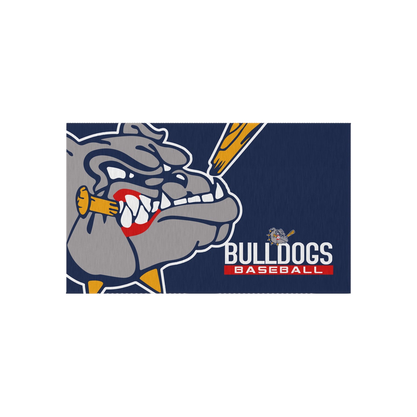 Outdoor Rug Bloomingdale Bulldogs Baseball