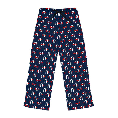 Women's Pajama Pants (AOP) Arrows Baseball
