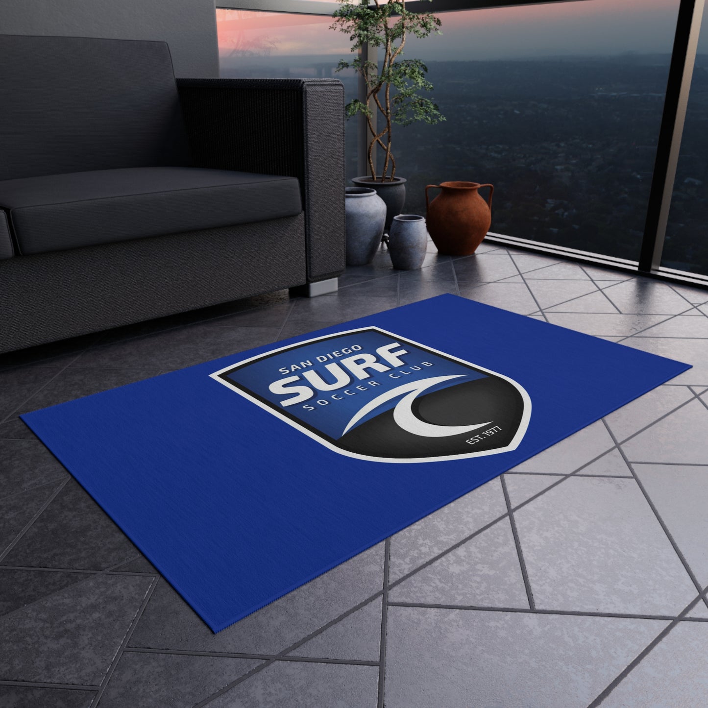Outdoor Rug San Diego Surf Soccer