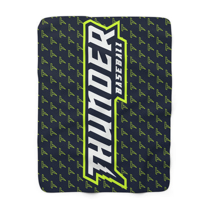 Thunder Sherpa Fleece Blanket