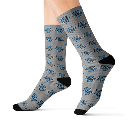 PVAA Sharks Sublimation Socks