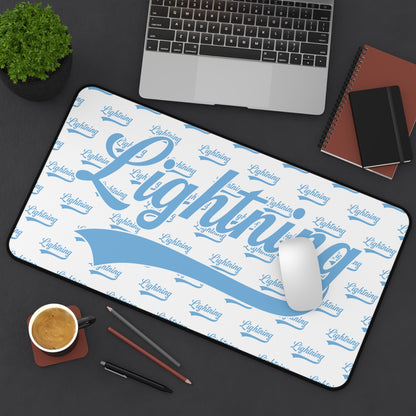 Desk Mat Lightning Baseball