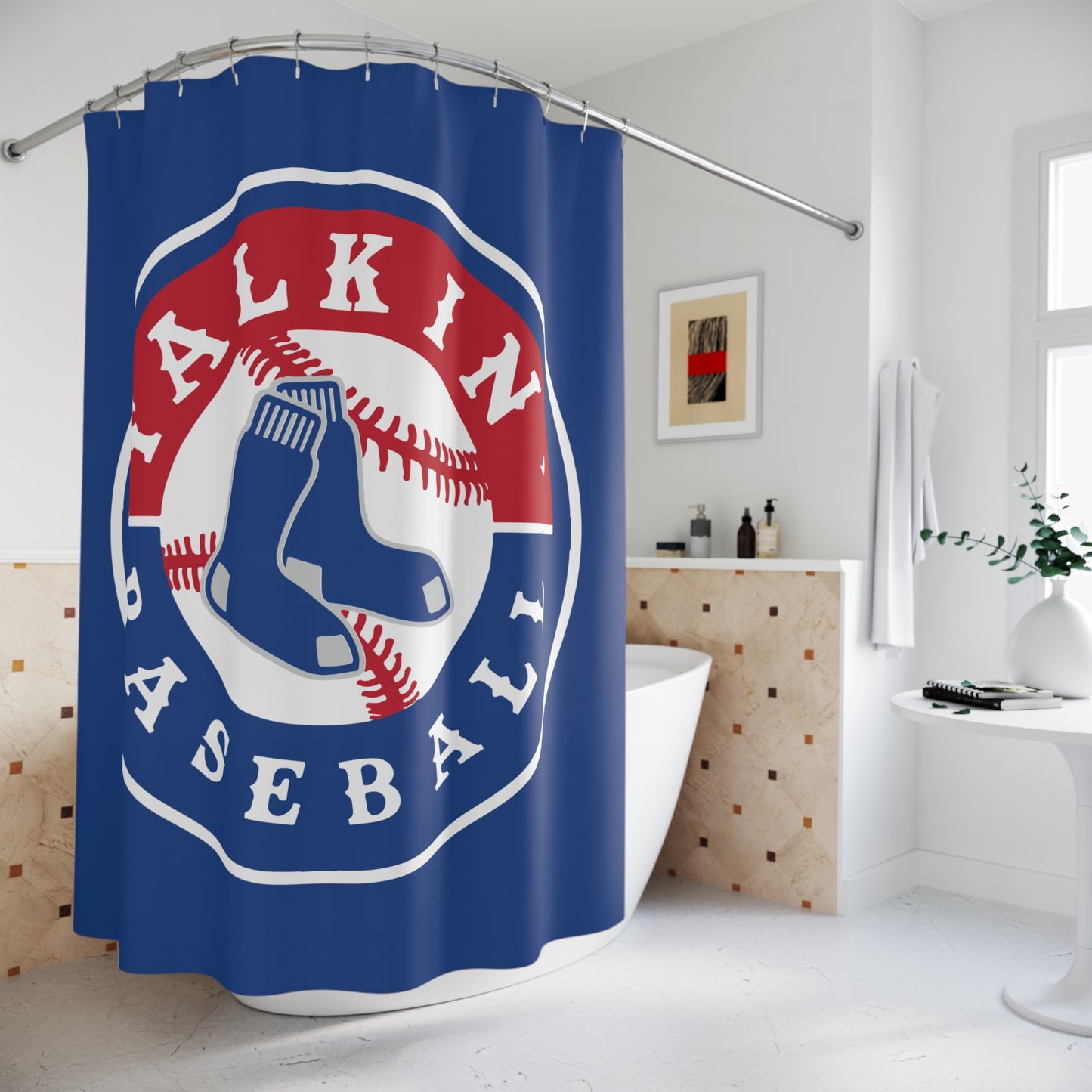 Shower Curtains Talkin' Baseball