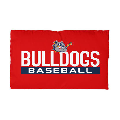 Microfiber Pillowcase Bloomingdale Bulldogs Baseball