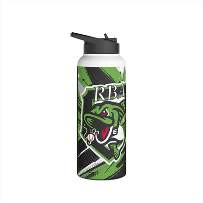 Stainless Steel Water Bottle RBA Stripers Baseball