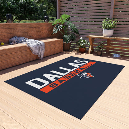 Outdoor Rug Dallas Tigers Baseball