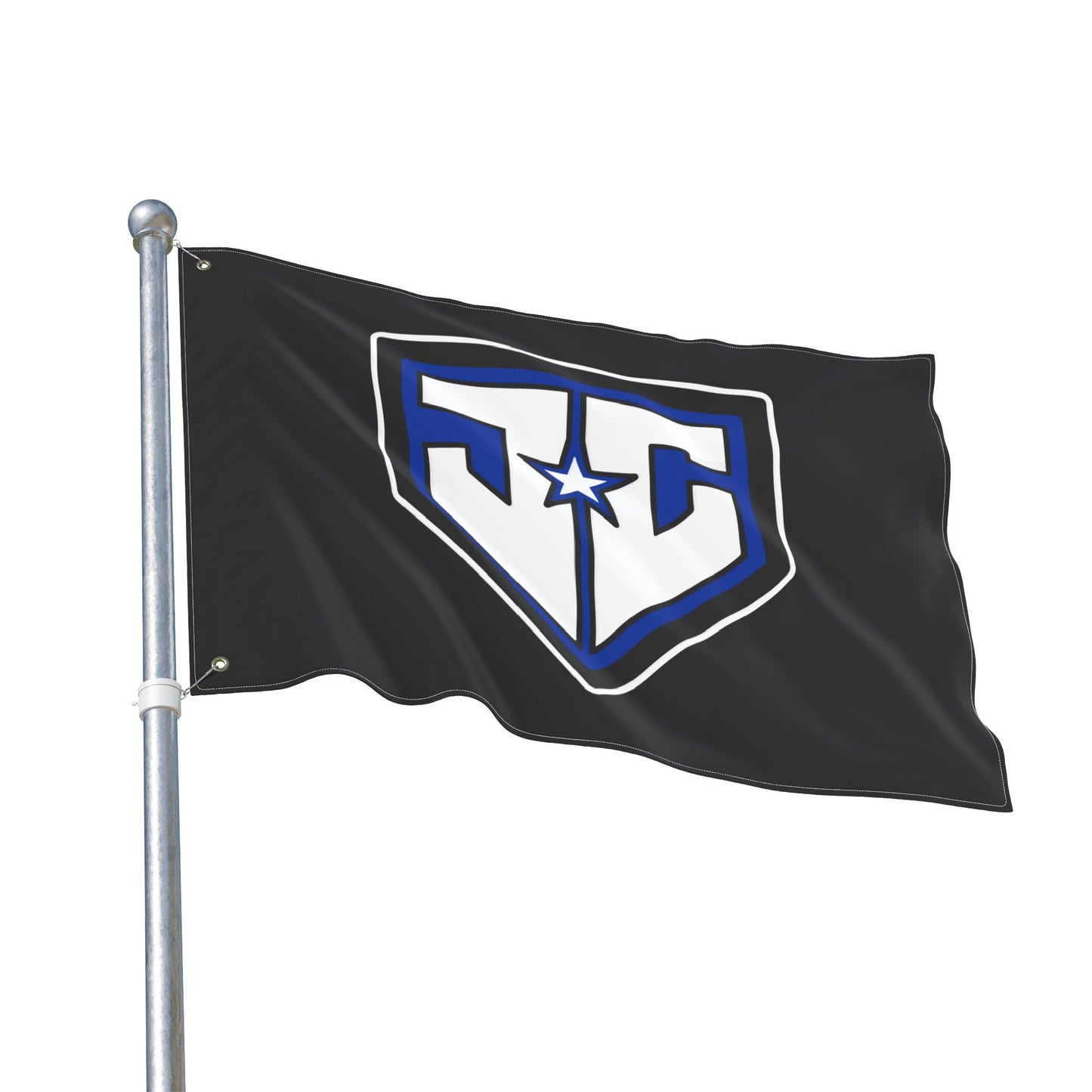 Double Sided Flag JCB