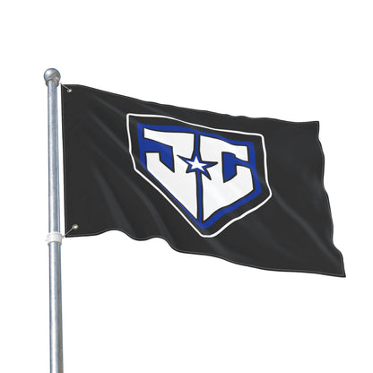Double Sided Flag JCB