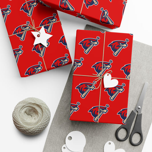 Gift Wrap Papers MSA Redtails Baseball