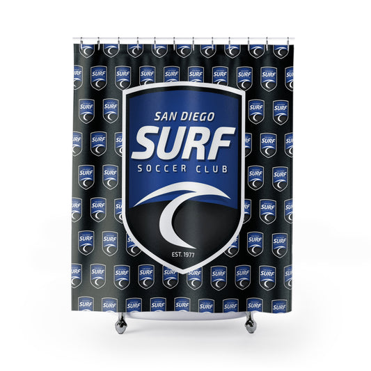 Shower Curtains San Diego Surf Soccer