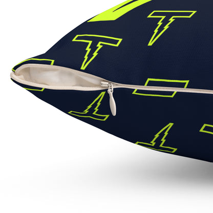 Thunder Spun Polyester Square Pillow